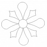 snowflake simple 4